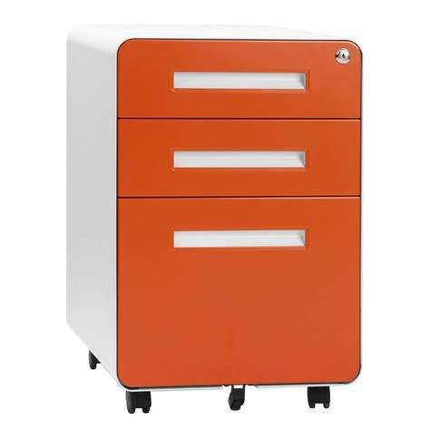 orange steel locking system for file cabinet|Office Filing .